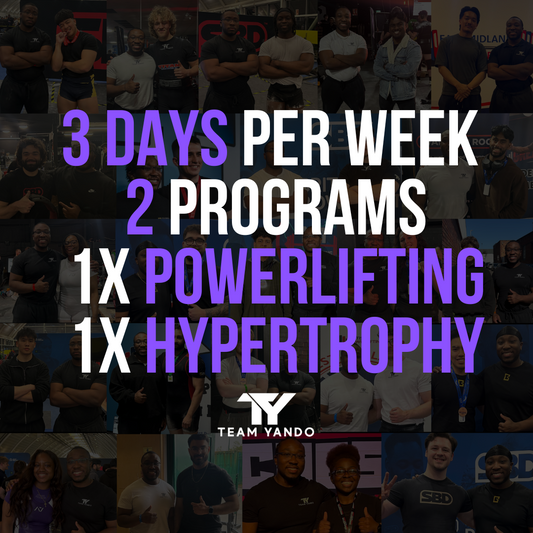 3-Day Split Program Package (2 Programs)